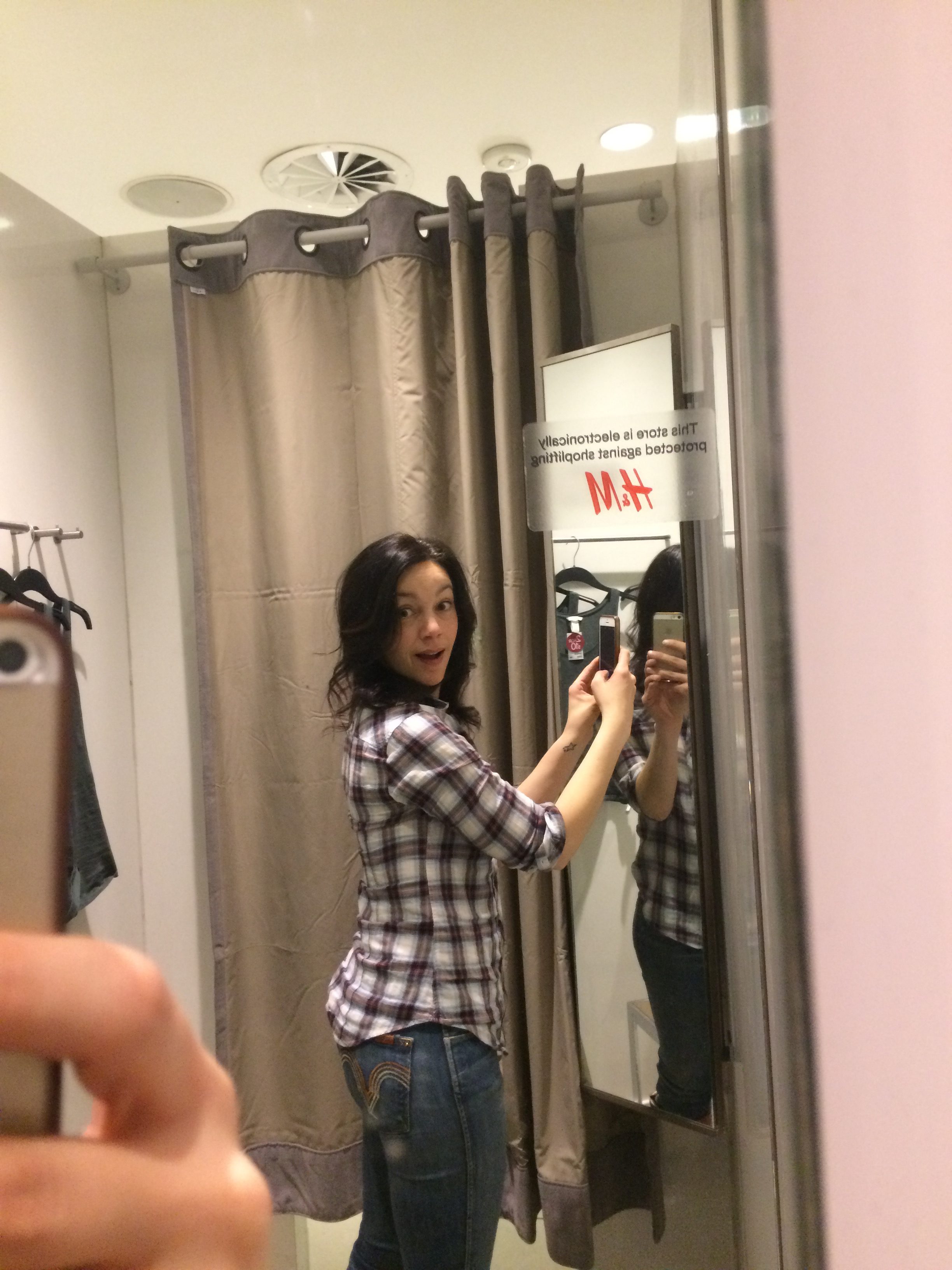 Hey, remember that time I got trapped in an H & M dressing room?